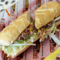 Firehouse Subs Smokehouse beef and cheddar brisket sandwich.  Melanie Maxwell I AnnArbor.com